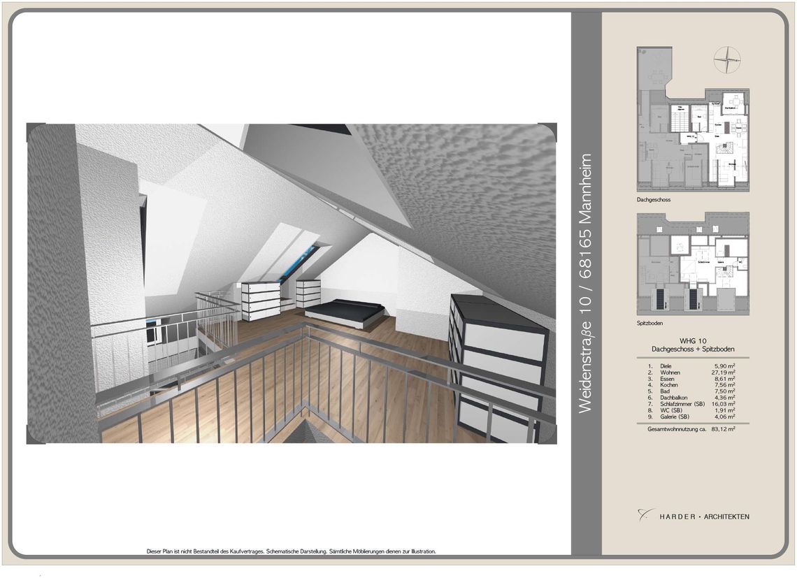 Wohnbauplanung durch Harder Architekten Deggingen